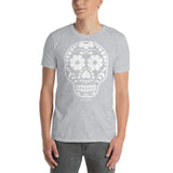 Calavera (Sugar Skull) White Short-Sleeve Unisex T-Shirt