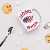 home is here coffee mug