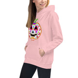 Day of the Dead (Dia de Muertos) Sugar Skull Halloween Pumpkin Kids Hoodie