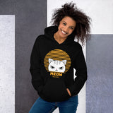 Cute Funny Vintage Retro Style Kawaii Cat Unisex Hoodie