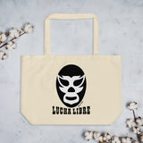 Luchador Mask- Lucha Libre Large organic tote bag