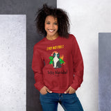 Funny Naughty Cat Christmas Navidad Unisex Sweatshirt