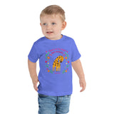 Mami es la Mejor del Mundo cute giraffe Toddler Short Sleeve Tee