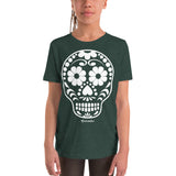 Calavera (Sugar Skull) Youth Short Sleeve T-Shirt
