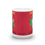 Funny Naughty Cat Christmas Navidad Mug