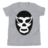 Luchador Black Mask Youth Short Sleeve T-Shirt