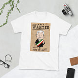 AMLO Amlito Western Style Wanted Poster Short-Sleeve Unisex T-Shirt