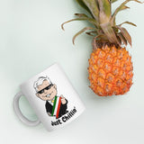 AMLO Amlito Just Chillin Cool and Funny White glossy mug