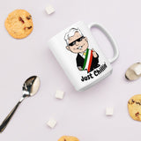 AMLO Amlito Just Chillin Cool and Funny White glossy mug